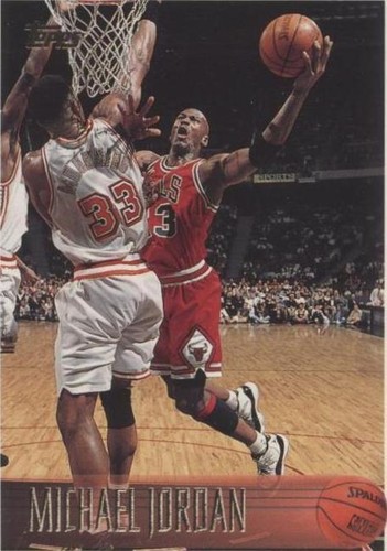 1996/97 96/97 Topps NBA 50th #139 Michael Jordan PSA 8 NM-MT