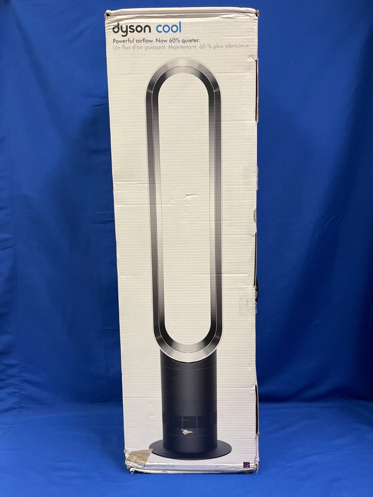 Dyson AM07 Air Multiplier Tower Fan - Black / Nickel - NEW!