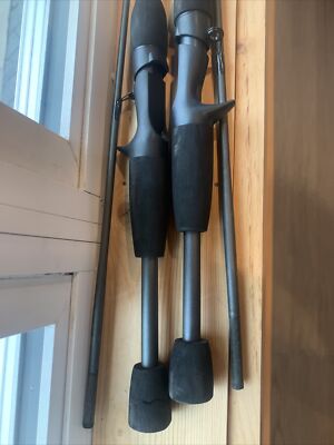 2 Rods Shakespeare Lady Fish Casting 5 6  Medium  2-piece Rods