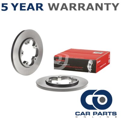 Brake Discs Rear CPO Fits Ford Transit 2011- 2.0 D 2.2 dCi TDCi #1