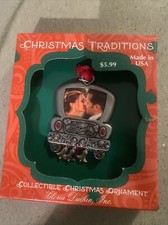 Gloria Duchin Christmas Traditions Just Married 2016 Wedding Car Photo Ornament