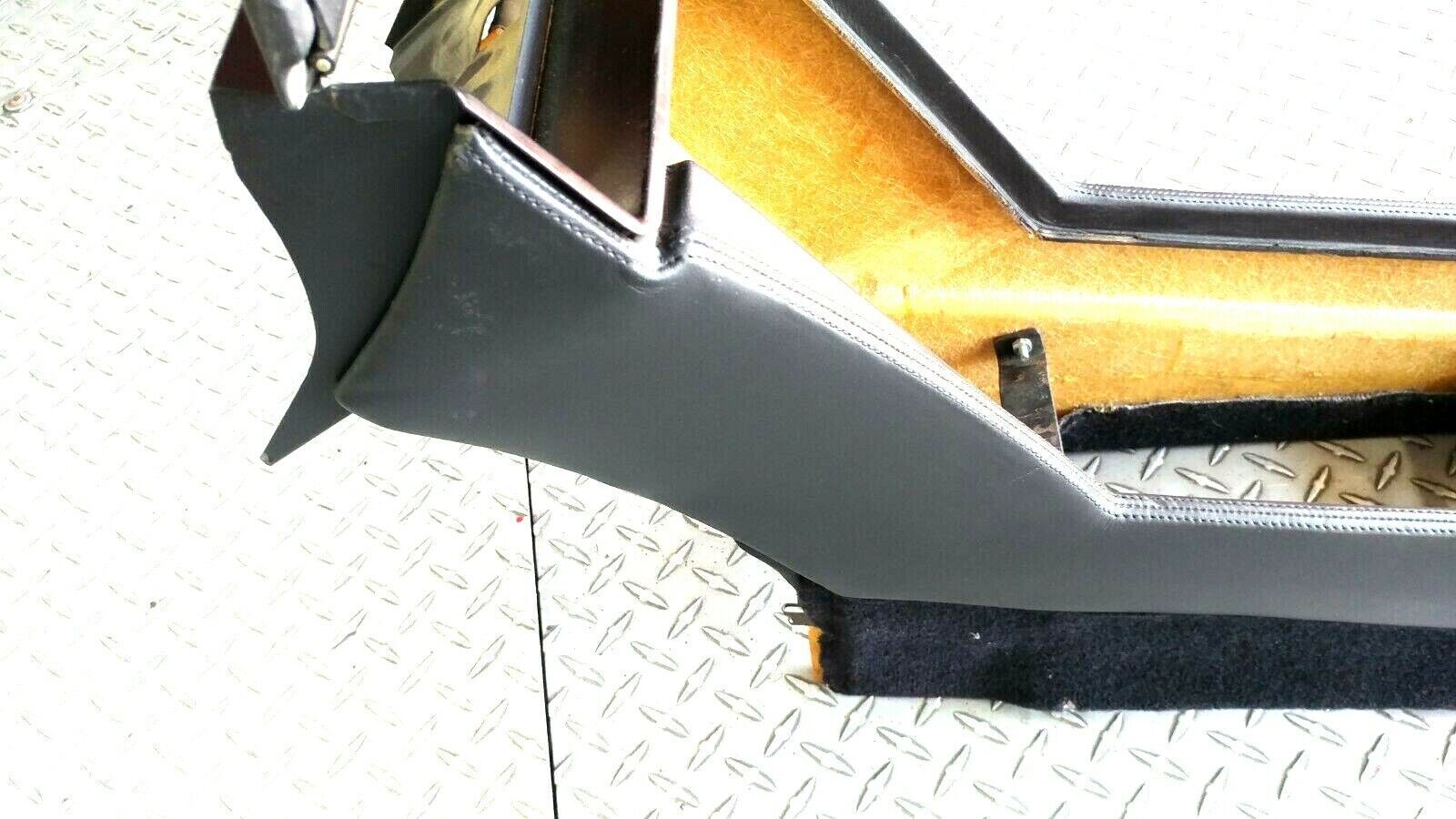 FERRARI 348 PARTS  INTERIOR center console black - radio cover 63629405
