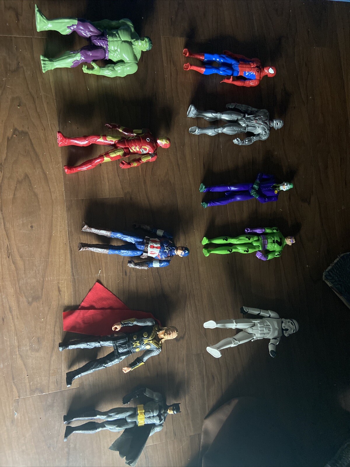 marvel 12 inch action figures lot
