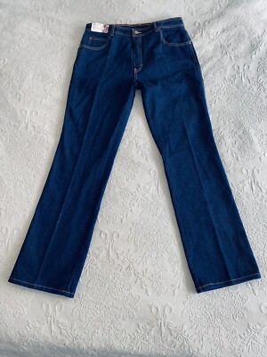 Men s Vintage Jeans 80 s Lucky Star NWT 38x34 NOS Double Stitch High Rise NEW
