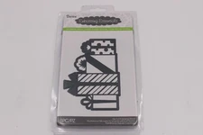 Darice Embossing Essentials Presents With Bows Die Cut Embossing Stencil Birthda