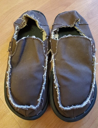 Sanuk Shoes Mens Size 11 EU Size 44.5 