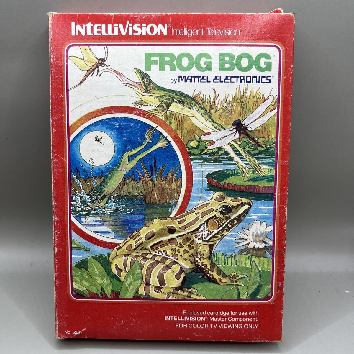 INTELLIVISION FROG BOG In Box With Manual Inserts And Overlay | eBay