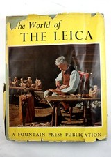 194192 The World of the Leica 1950 Fountain Press As-Is