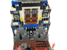 LEGO Ninja 3052 Ninja's Fire Fortress Complete Red Ninja Master Cannon Dragon