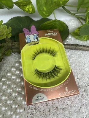 essence Disney MICKEY and Friends 3D false lashes DRAMATIC VOLUME mit Kleber neu