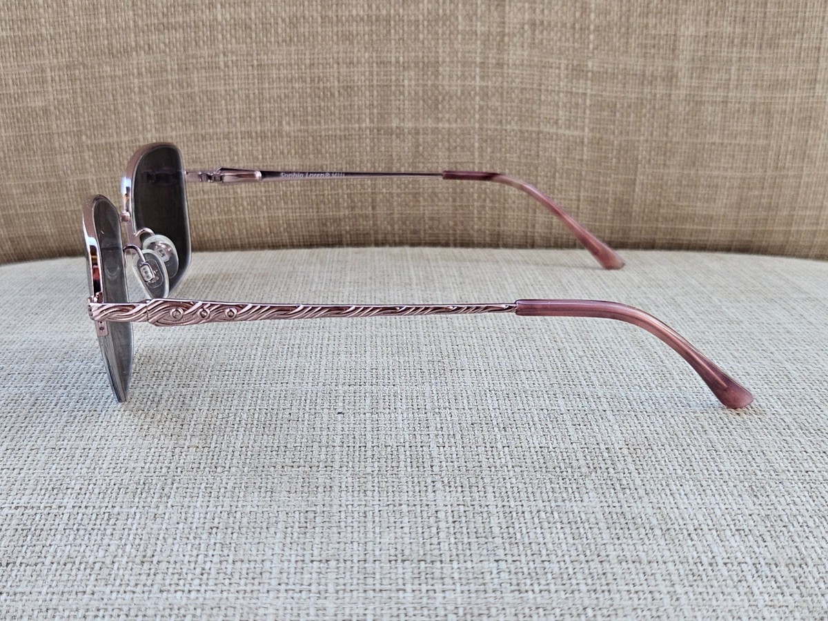 Sophia Loren Women Glasses Half Rim Zyloware 118 53[]17 135 
