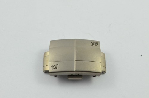 Porsche Design Titan Fermoir Dépliant 22MM Pour en Caoutchouc Bande Vintage - 第 1/1 張圖片