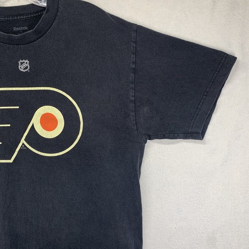 Camiseta clásica de invierno 2012 de la NHL para hombre grande Philadelphia Flyers Van Riemsdyk Fade - Imagen 14 de 18