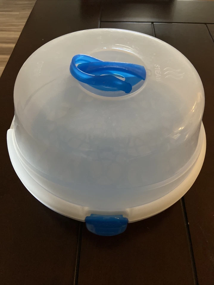 Esterilizador de biberón Munchkin protector de vapor limpiador de microondas todo natural* Foto 3 de 4