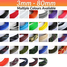 Expandable Braided Cable Sleeve Protector Power Cord Wire Cover Sheath Mesh Tube