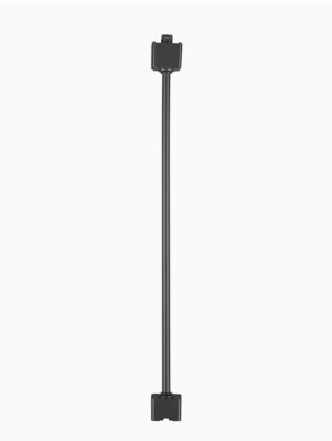WAC Lighting H Track 24' Extension For Line Volt H-Track Fixture, Black - H24-BK