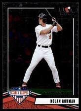 2019 Panini USA Baseball Stars & Stripes #78 Nolan Gorman Longevity Base
