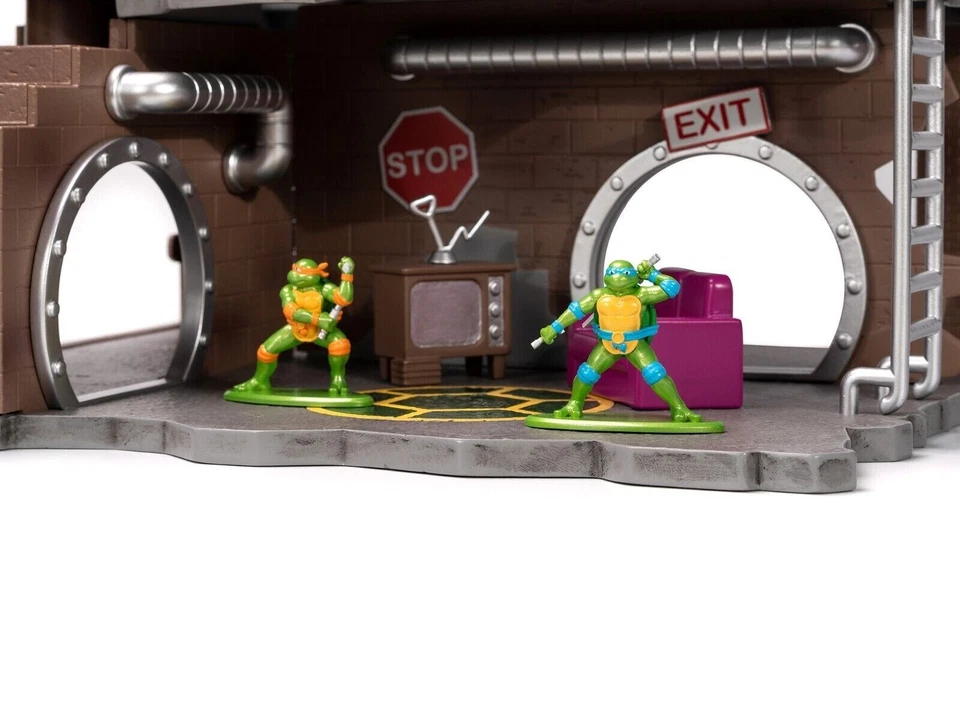 JADA ADOLESCENTE MUTANTE NINA TORTUGAS GUARIDA NANO ESCENA FUNDIDO A PRESIÓN 34679 Foto 2 de 4