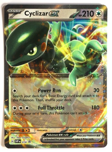 Cyclizar EX SVP 018 JUMBO Pokemon Card Scarlet & Violet Promo | eBay