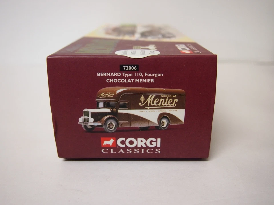 Corgi 72006 Bernard Type 110 Fourgon Chocolat Menier 1:50 truck 1998  - Image 3 of 4