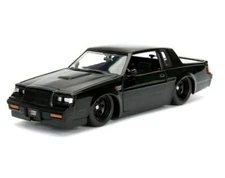 1/24 Jada Fast & Furious Dom's Buick Grand National Diecast Model Black 99539