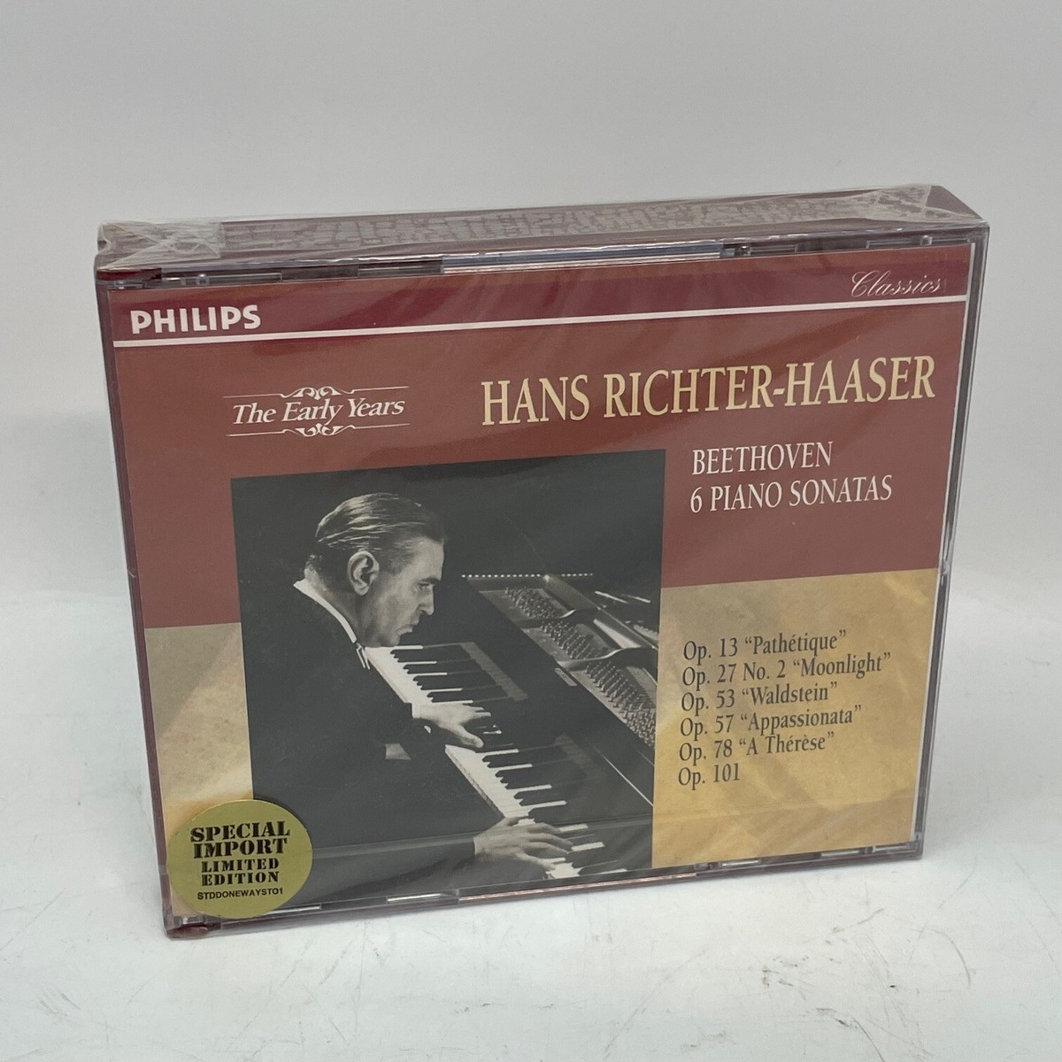 Hans Richter-Haaser Early Years Beethoven 6 Piano Sonatas