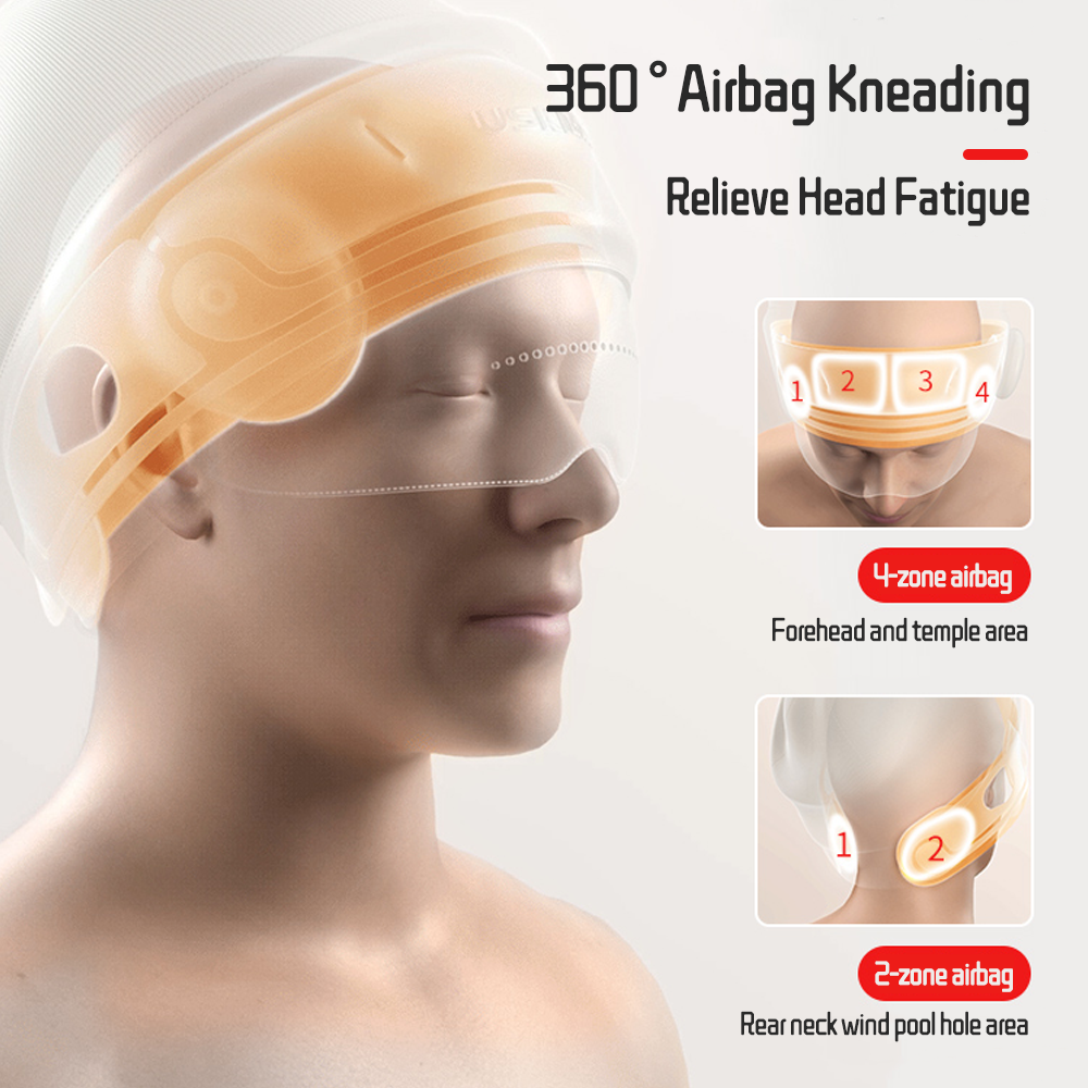 アイケア uchi USKI R1 Sleep Aid Head Massager Massage Cap Scalp Cervical