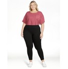 Terra and Sky Black High Rise Full Length Leggings 2X (20W-22W) — photo 4