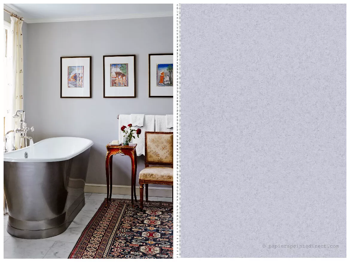 Bathroom Wallpaper Pale Grey Vinyl Paste The Wall Washable Decor 51160619