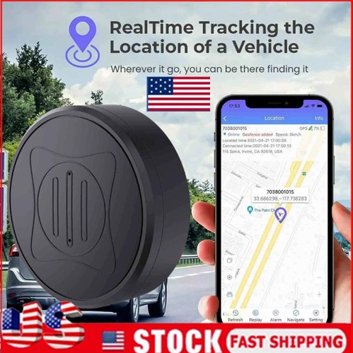 Mini GPS Car Tracker Magnetic Vehicle Bike Wireless Tracking Device Universal US