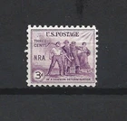 US Stamp Scott # 732-3c-Mint/NH-OG-1933-Group of Workers