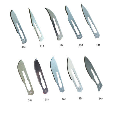 #10 Stainless steel Surgical Scalpel Blades School PCB Veterinary Practice X10 