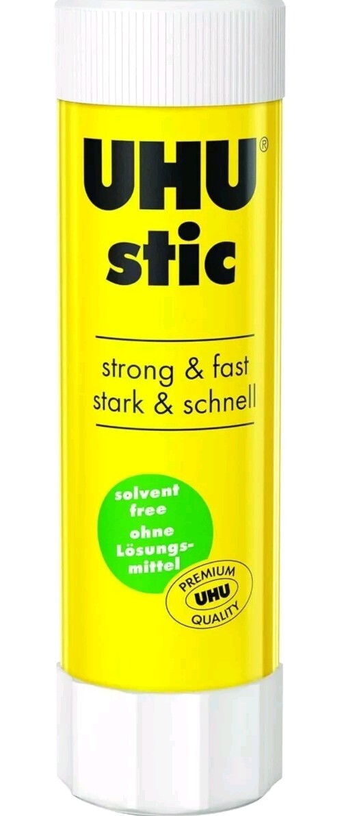 UHU Klebestick 4x40g UH70 Klebestift ohne Lösungsmittel Bastelkleber Klebstoff - Image 3