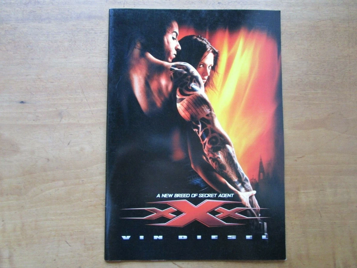 Film XXX Rob Cohen Vin Diesel Asia Argento Movie Program Japanese | eBay