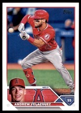 2023 Topps Baseball #605 Andrew Velazquez