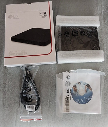 LG EX70 Ultra Slim Portable DVD Writer Windows/Mac (GP63EX70) - Free Shipping