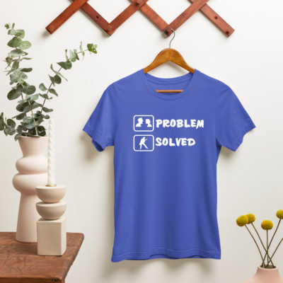 Problem gelöst T-Shirt Gitarre Musikliebhaber coole lustige Geschenke