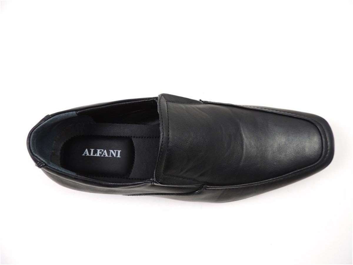 Alfani Shoes‎ Sz 9.5 W Black Loafer Synthetic Men Alfani Men main image 4