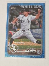 2024 Topps Update Series - Tanner Banks #US129 Blue Holo Foilboard /999