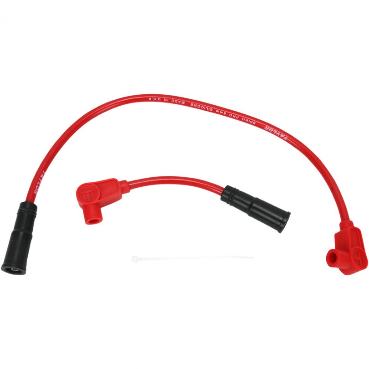 Taylor Ignition Leads Spark Plug Wires Red for Harley-Davidson Dyna 1999-17