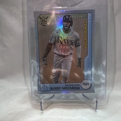 Topps 2021 Big League Highlights Randy Arozarena #287 Rainbow Foil /199