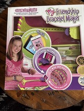 New My Friendship Bracelet Maker Kit over 200 pieces Open Box