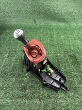 97-04 Porsche 996 Boxster Manual Gear Shift Shifter 5 Speed Red Boot Knob Oem