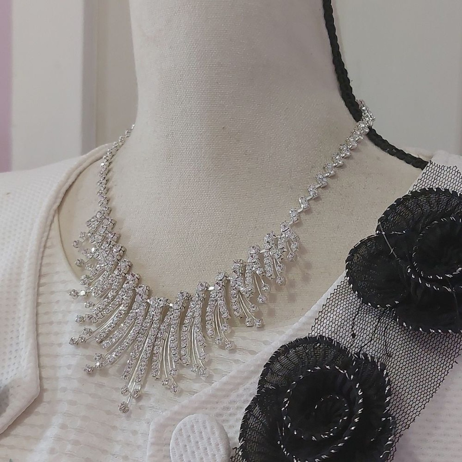 Christina's Collection Dramatic Icy Rhinestone Br… - image 4