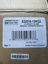 Connecticut Electric EmerGen Transfer Switch - 50 Amp, 10-Circuit, 12500 Watts