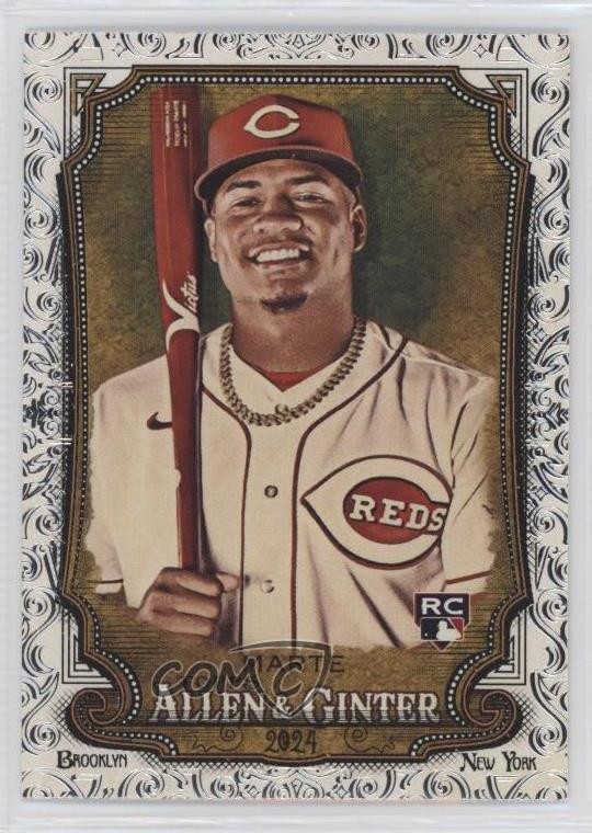 2024 Topps Allen & Ginter Foil Filagree Noelvi Marte #71 Rookie RC 0x2z