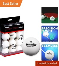 Official Size 40mm Ping Pong Balls - 12 Pack, Ideal for Teams and Practice
