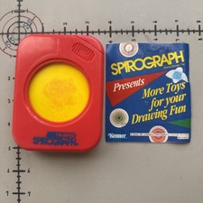 Vintage 1988 Travel SPIROGRAPH Kenner 6 Disks