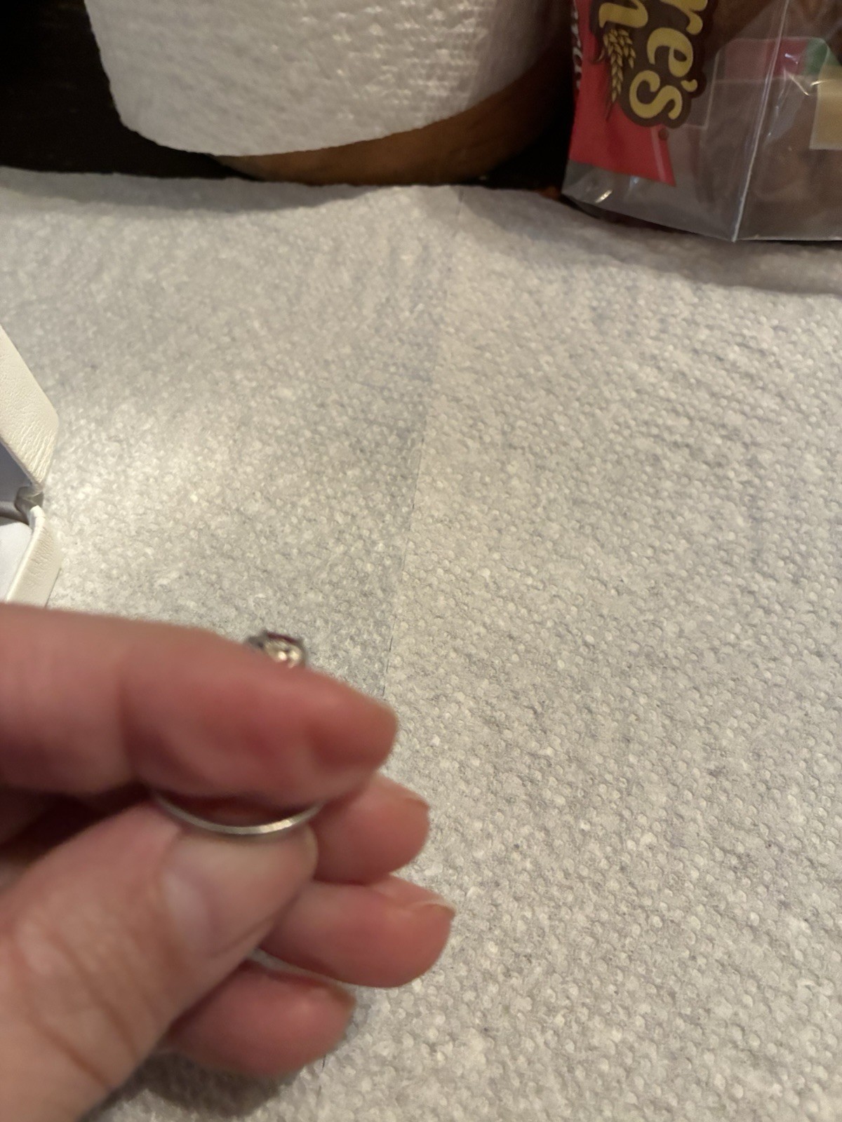 Estate .925 Silver Ring With Created Ruby And Whi… - image 7