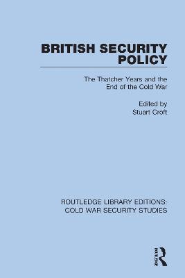 Britische Sicherheitspolitik - 9780367568498